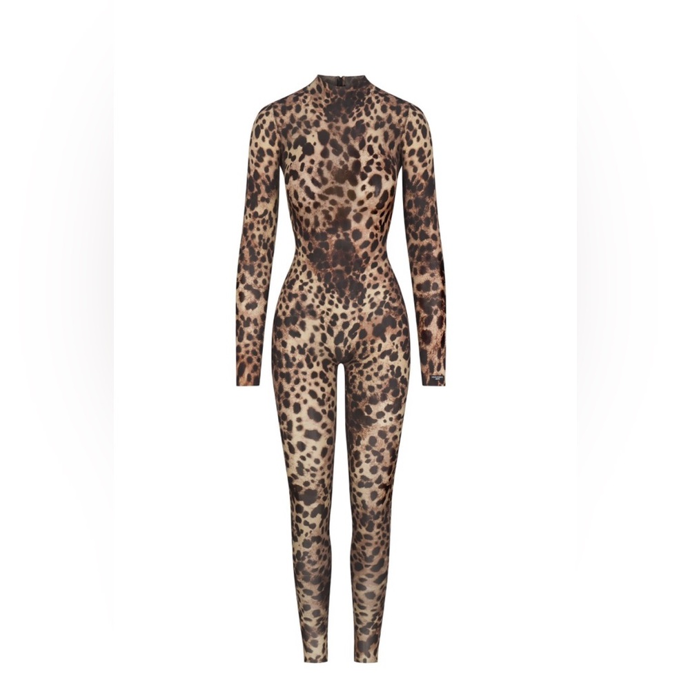 SKIMS x Dolce&Gabbana Milky Sheer Mock Neck Catsuit NEVER WORN/WITH TAG AND BOX